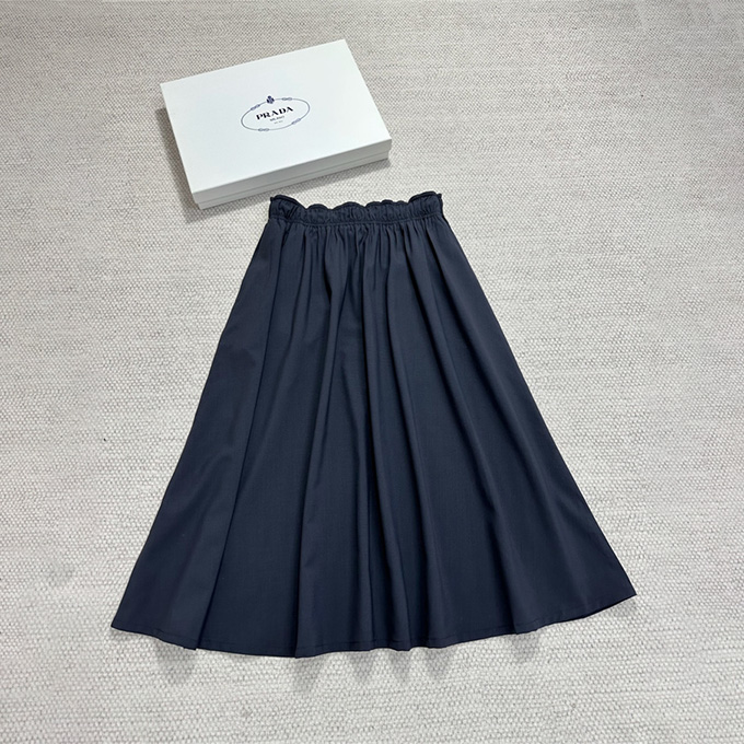 9A+ quality prada wool midi skirt